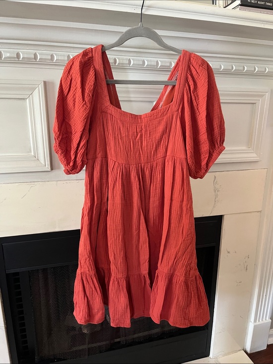 Sea La Vie Dresses & Skirts - Sea La Vie Rust Coral Tiered Dress